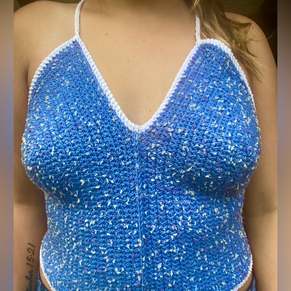 Hand Crocheted Top - Picture 3 of 5